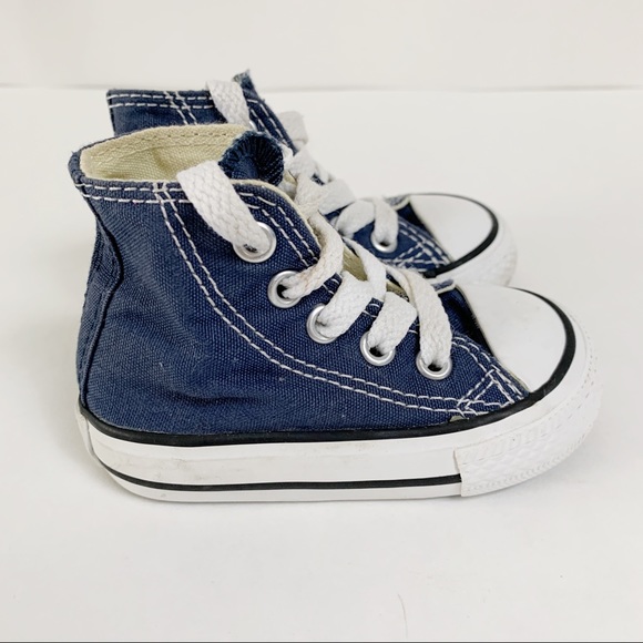 infant converse navy